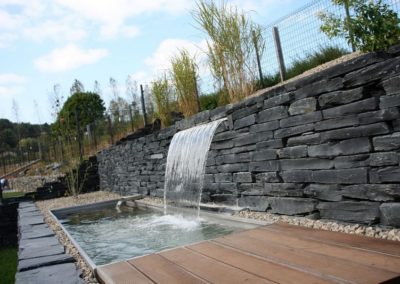 Aménagement extérieur Luxembourg bassin point d'eau 14