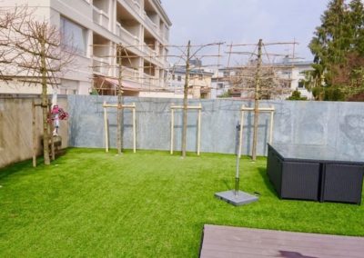 Engazonnement jardin et aménagement Luxembourg