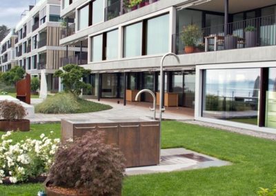 Aménagement extérieur Luxembourg toiture végétale 6
