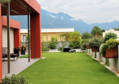 Aménagement extérieur Luxembourg toiture végétale 8