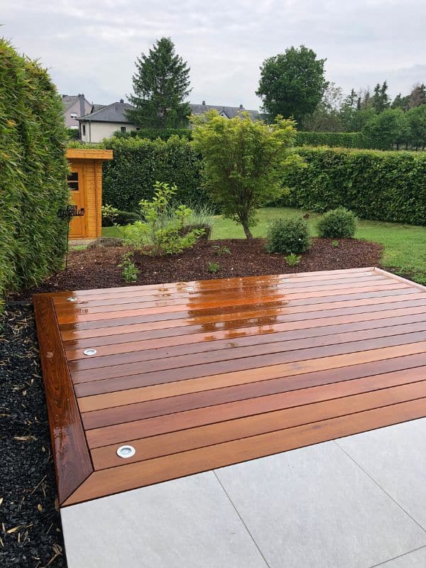 Terrasse en bois exotique - Terrasse au Luxembourg